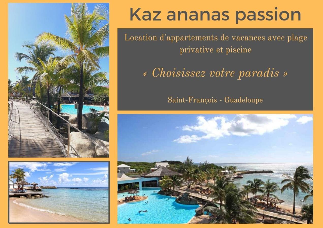 Studio Kaz Ananas Au Manganao Saint-Francois  Bagian luar foto